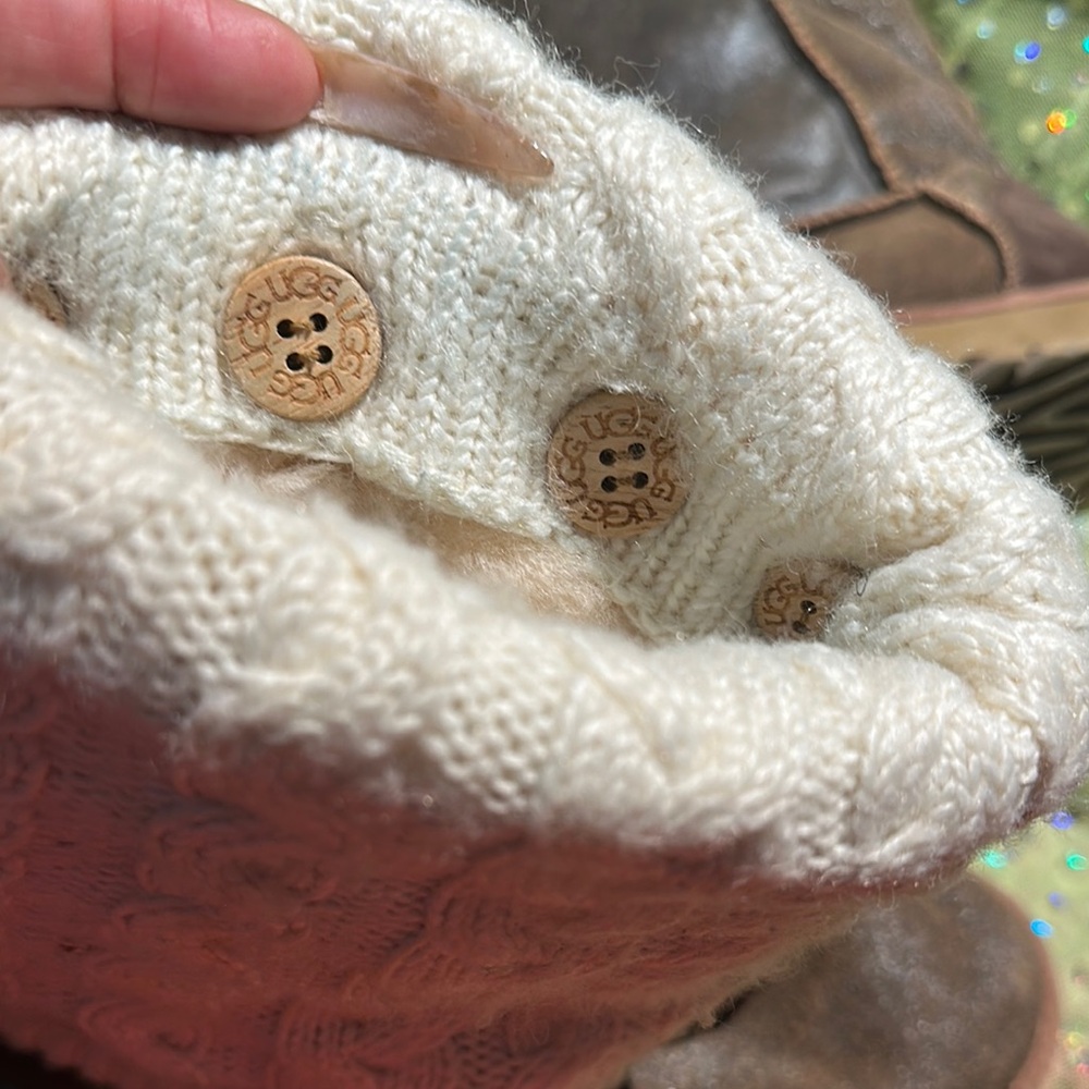 UGG Brown Sheepskin Boots - Picture 6 of 8